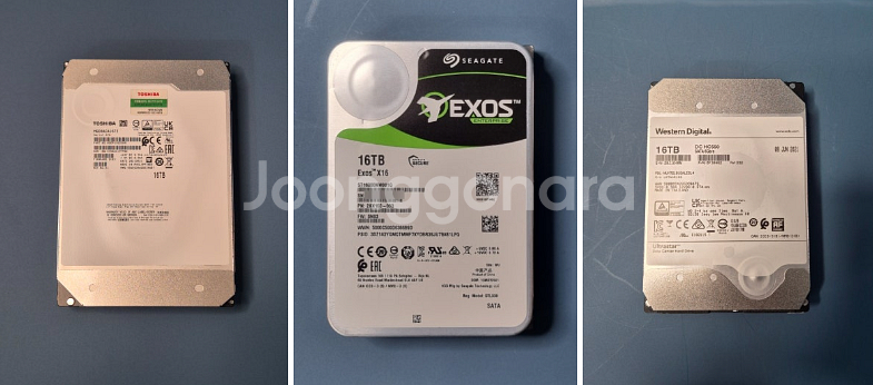 [판매] 16TB 16테라 HDD SATA WD 시게이...--1
