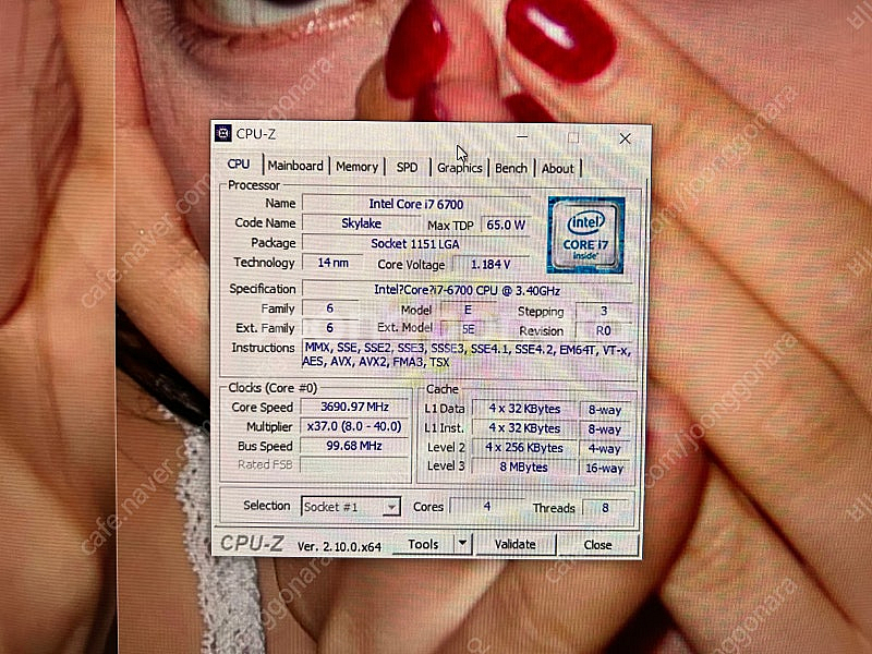 인텔 intel i7-6700 + Asus h170 p...--1