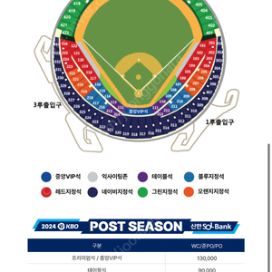 10/3 와일드카드 2차전 1루 레드 2연석