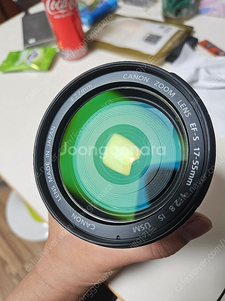 캐논 17-55mm f2.8 축복렌즈 판매합니다.--2