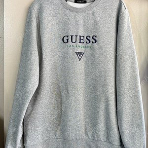 (새상품) 게스 GUESS 자수로고 맨투맨