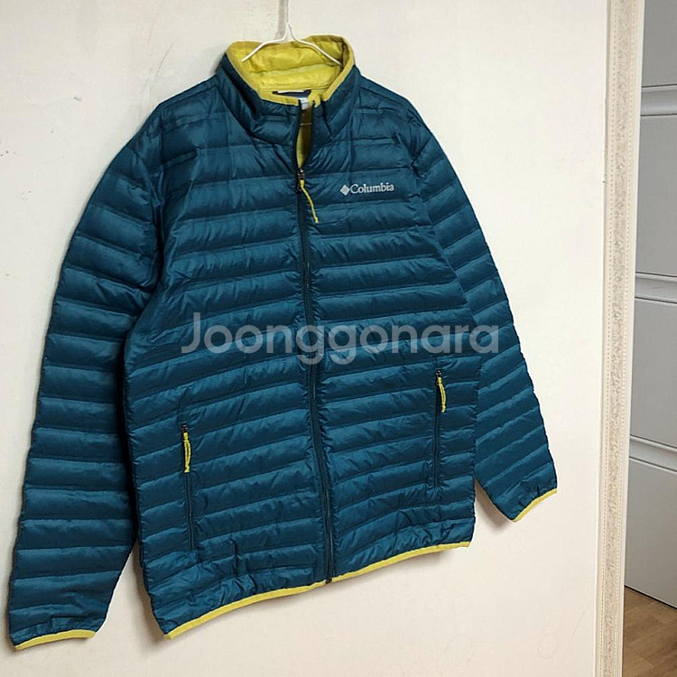 판매 컬럼비아 남성 오리털 경량패딩 105XL--1