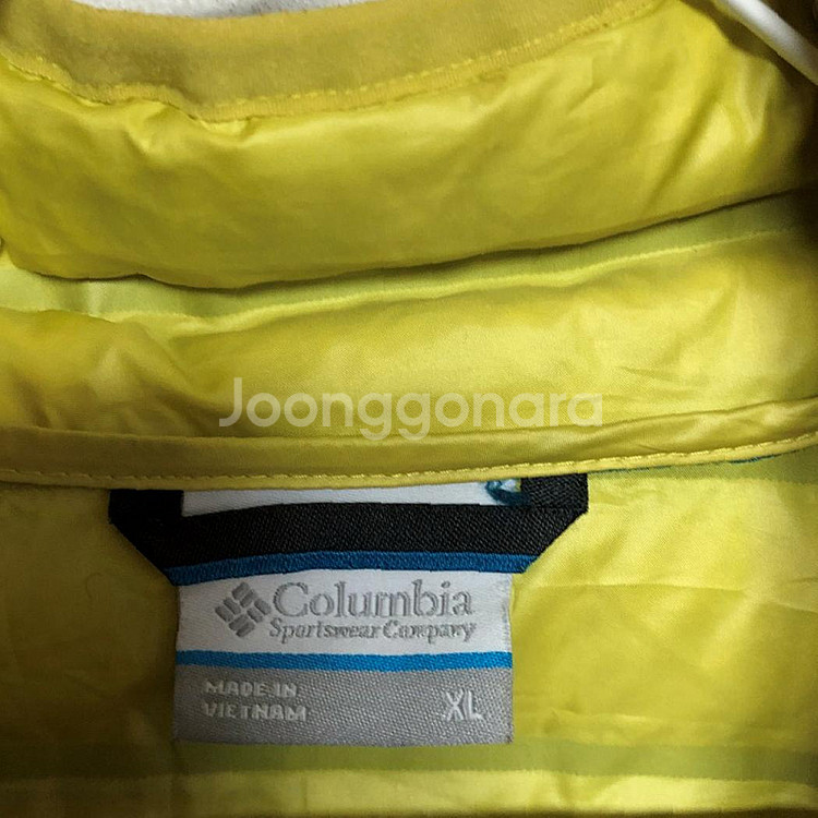 판매 컬럼비아 남성 오리털 경량패딩 105XL--3