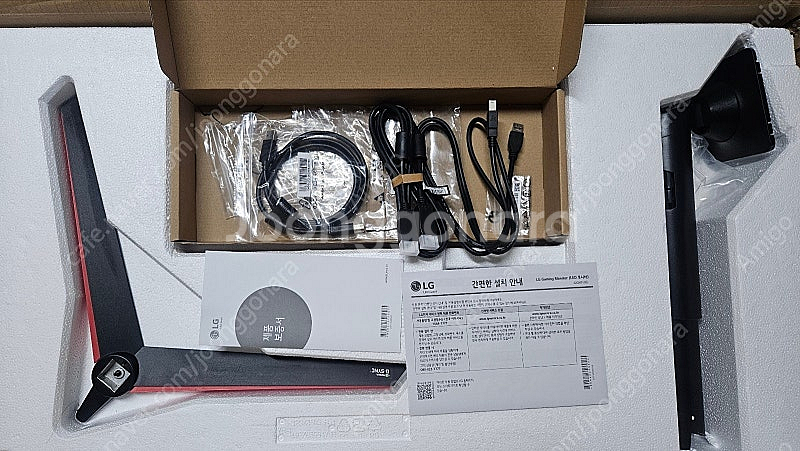 lg 32인치 모니터 32gk850g 찐싱크 중고 팝니...--3