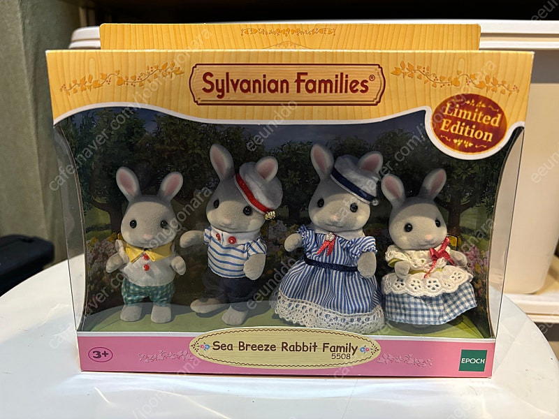 실바니안 리미티드 젖소 웰시코기 해변토끼 가족 미개봉 이미지