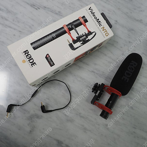 RODE 로데 VideoMic NTG 카메라 샷건마이크 판매합니다