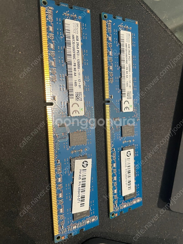 PC3 12800U 4GB Hynix 하이닉스 양면 메...--0