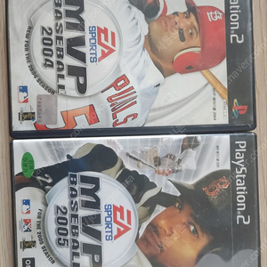 PS2 MVP BASEBALL 2004 2005 베이스볼