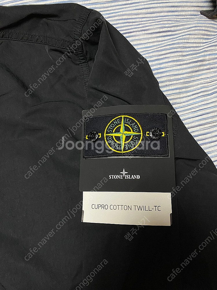 23ss 스톤아일랜드 바람막이 자켓 블랙 XL--1