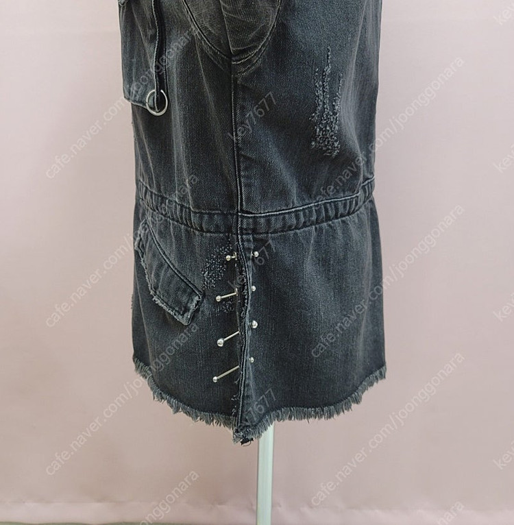 자라 우먼 흑청 링 데미지 자켓 19000--6