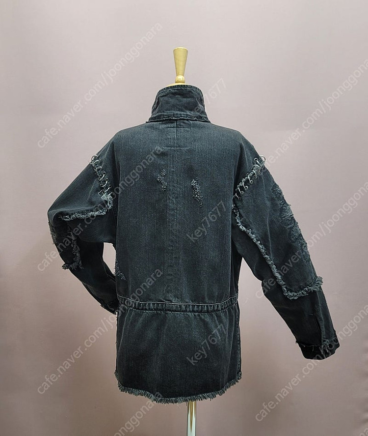 자라 우먼 흑청 링 데미지 자켓 19000--7