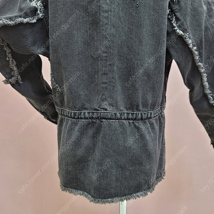 자라 우먼 흑청 링 데미지 자켓 19000--9