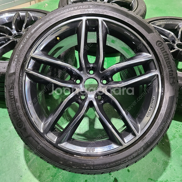 ♡ BBS SX 19인치 정품 블랙크롬 휠 타이어 팝니...--1