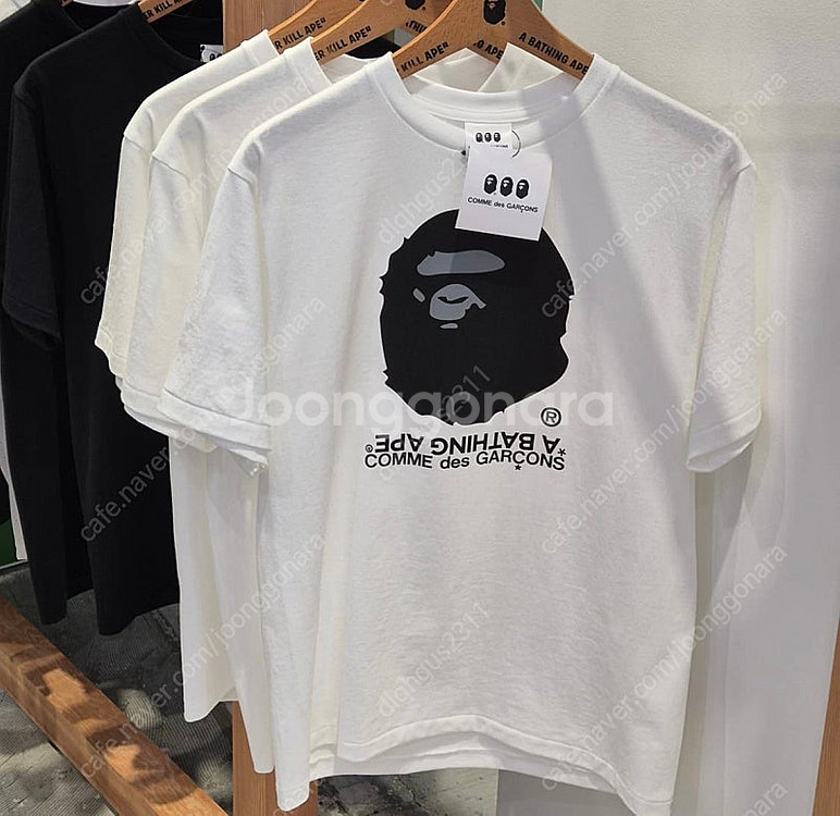 베이프 x 꼼데가르송 오사카 한정판 어 베이싱 에이 프...--2