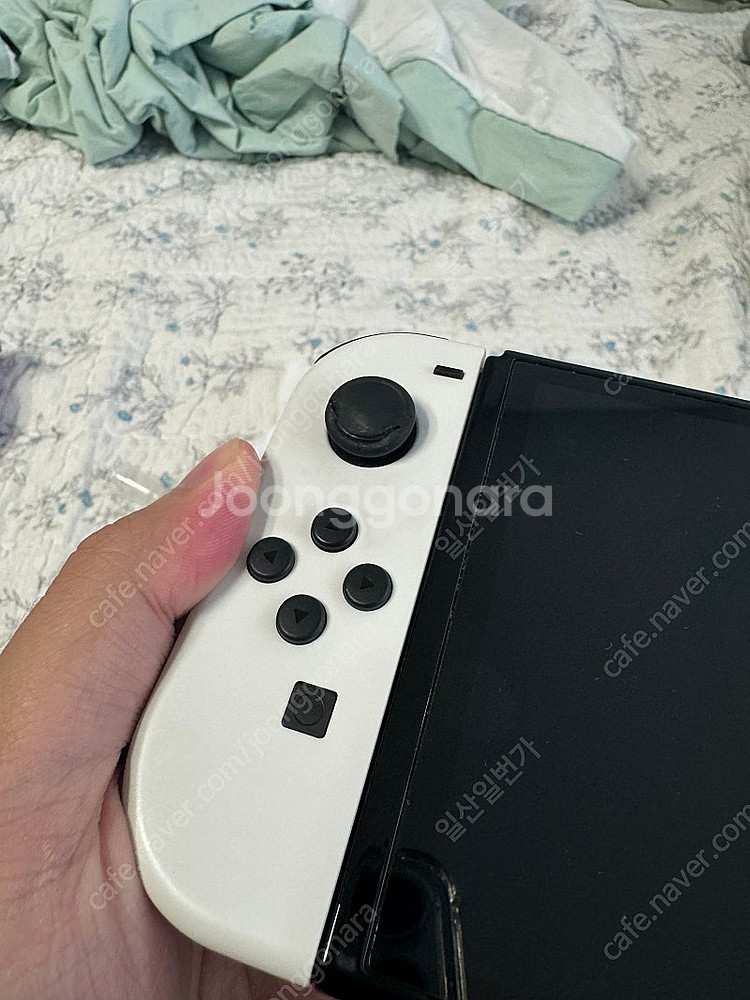 스위치 OLED 화이트 + 피파23 + 조이콘 등 주변...--2