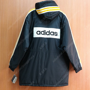 일본빈티지80S ADIDAS 아디다스 벤치 코트 미사용 새제품 프리 80년대 데드스탁