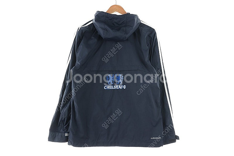 (M) 아디다스 집업 바람막이 점퍼자켓 첼시 네이비 삼...--6
