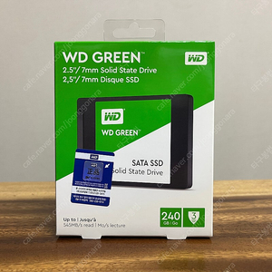 WD GREEN SSD 240GB WDS240G2G0A 미개봉 택포 2만5천원