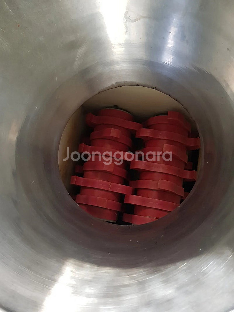 상태굳 건강원기계들 양파즙 중탕기 유압기 포장기--6