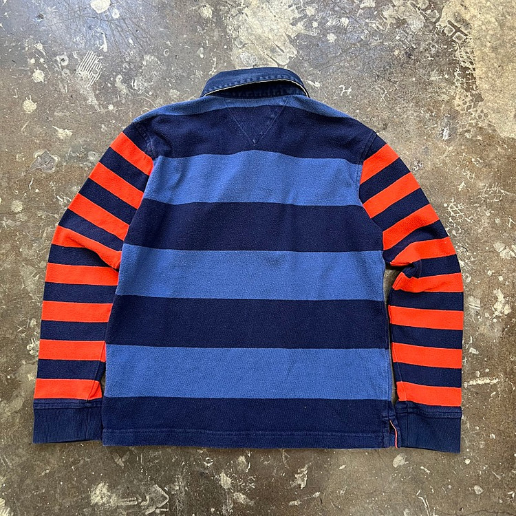 8-10) 타미힐피거 키즈 주니어 럭비티 카라 티셔츠 폴로 랄프로렌 빈폴 이미지