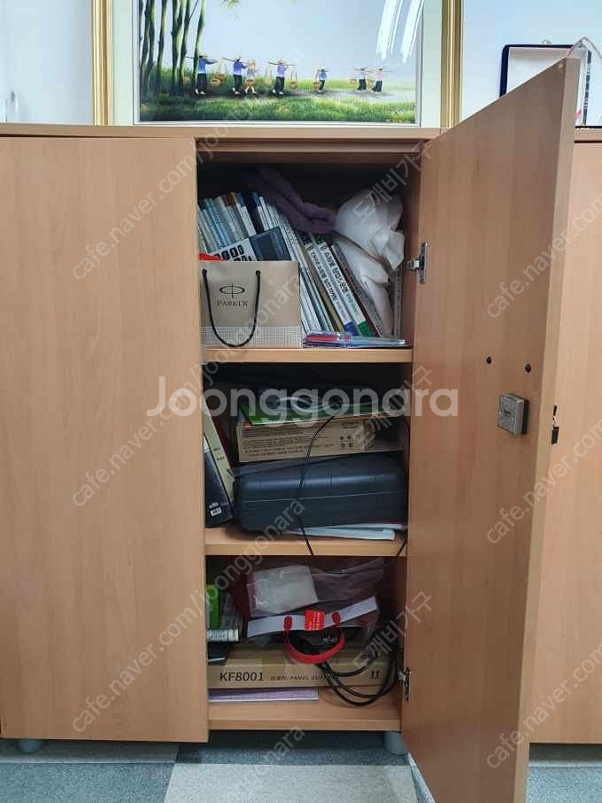 [판매] 신품급 퍼시스FX3단오픈장및 각종 서류장 옷장...--8