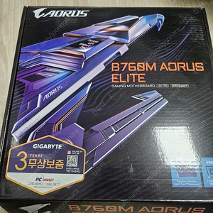 [미개봉, 배송비포함] B760M AORUS ELITE - 메인보드