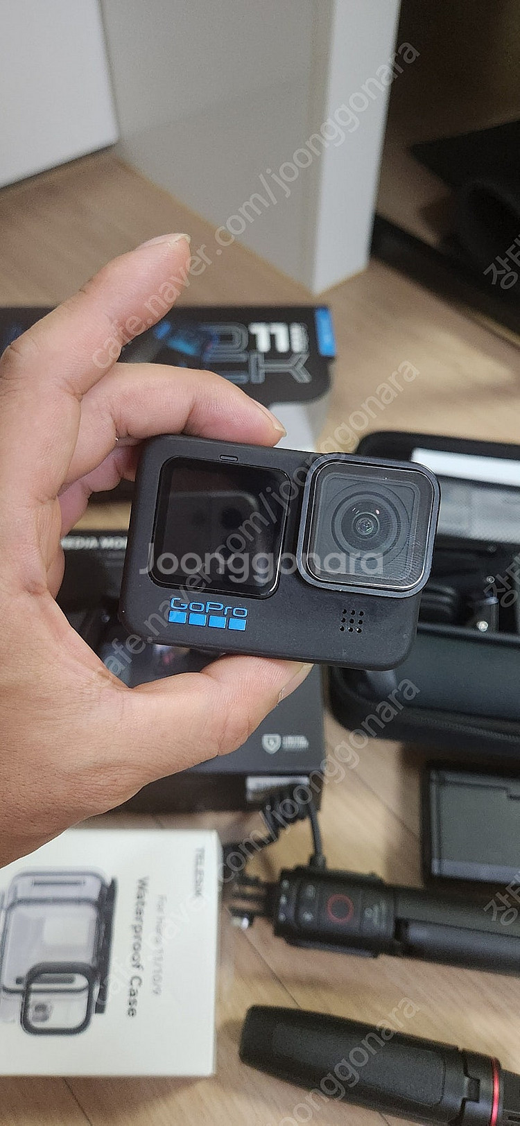 고프로11 미디어모듈 배터리3 256g--2