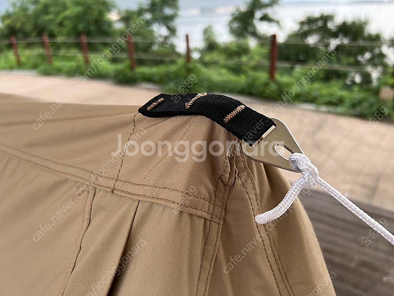 A텐트 첼트반 TC 면혼방 텐트 샌드색상 탄색--3
