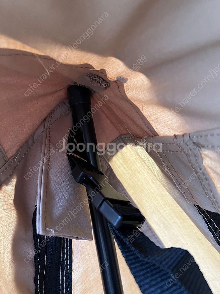 A텐트 첼트반 TC 면혼방 텐트 샌드색상 탄색--4