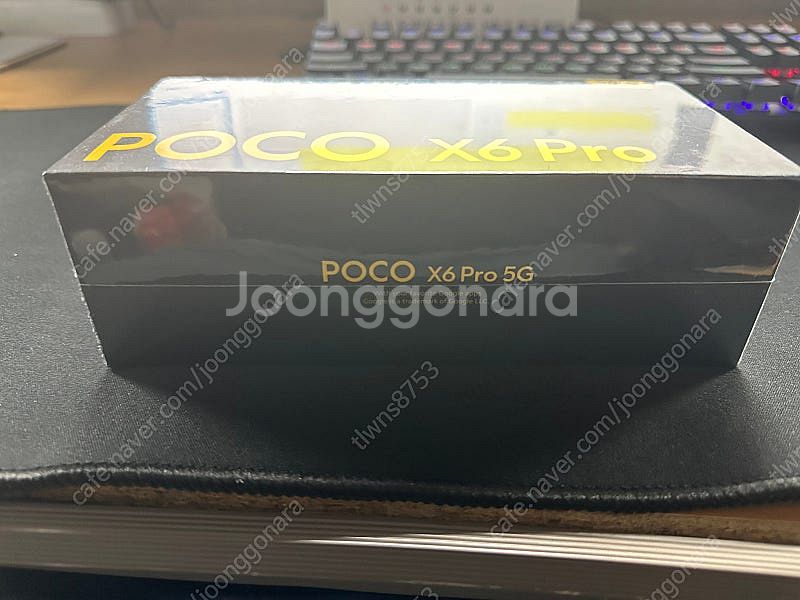 포코x6pro 256기가 (단순개봉)--0