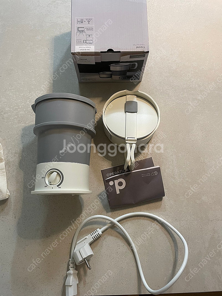 도무스 접이식 전기포트 여행용 포트--0