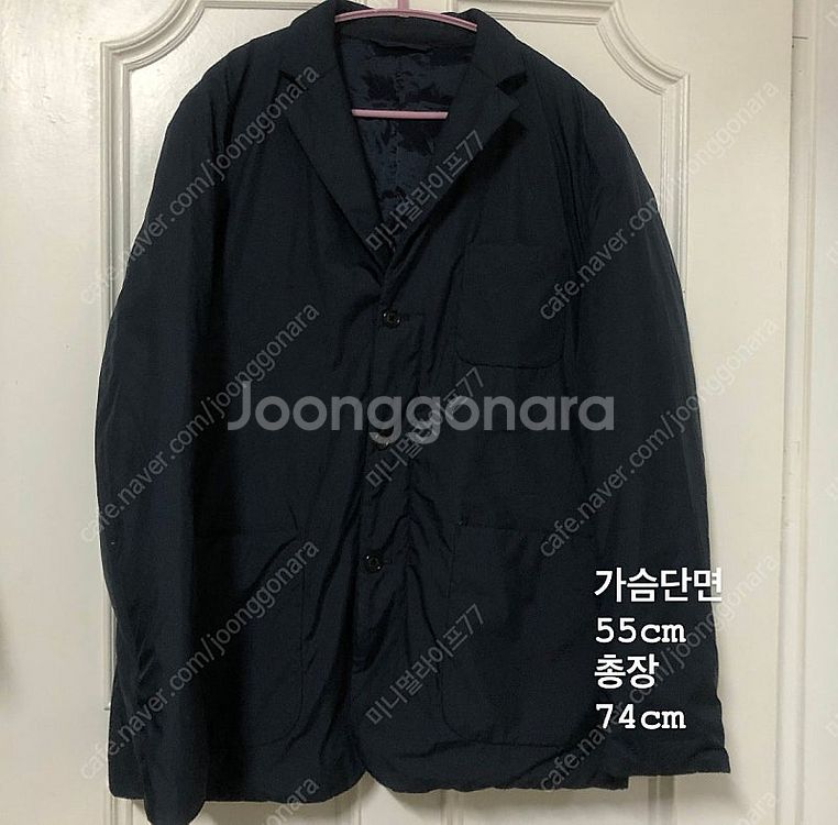 에피그램 남성 거위털 구스 다운 정장 패딩 코트 자켓 ...--0