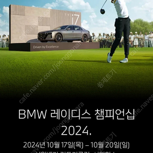 BMW 레이디스 챔피언십 엑설런스(VIP) 티켓 구입합니다.