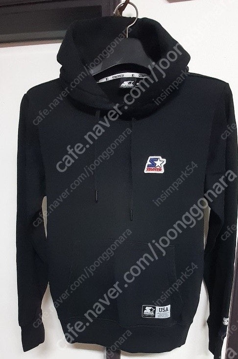 STARTER여성면기모후드자켓(S/검정)