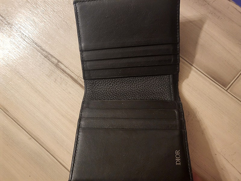 디올 오블리크 반지갑--2