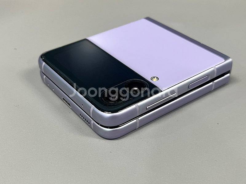 갤럭시Z플립3 퍼플 256G 민팃용 부품용 서브용 게임...--8