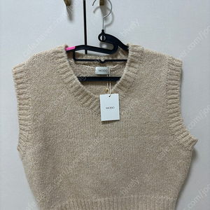 Modo 샵모도 Alpaca vest 베이지 새상품 급처분