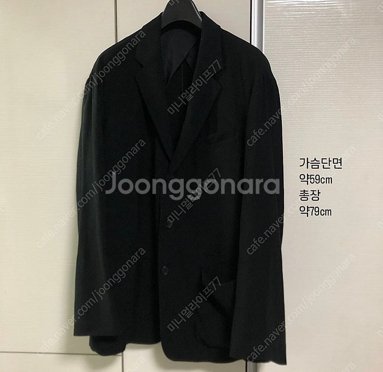 시스템 옴므 남성 레이온 블랙 자켓 정장 블레이져 황금...--0