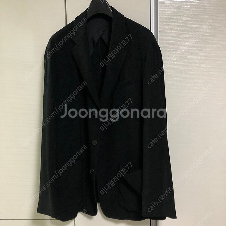 시스템 옴므 남성 레이온 블랙 자켓 정장 블레이져 황금...--3