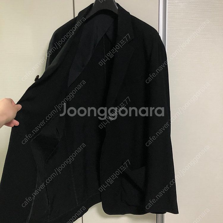 시스템 옴므 남성 레이온 블랙 자켓 정장 블레이져 황금...--7