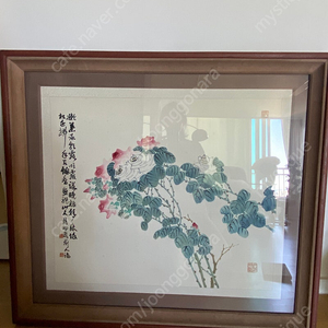 월전 장우성 장미