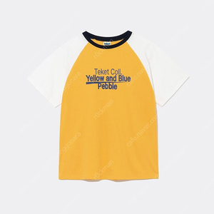 [L] 테켓 반팔 티셔츠 Pebble Raglan Tee