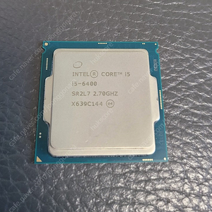 i5 6400 cpu 판매합니다