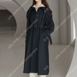 octette 오떼뜨 트렌치코트 volume trench coat