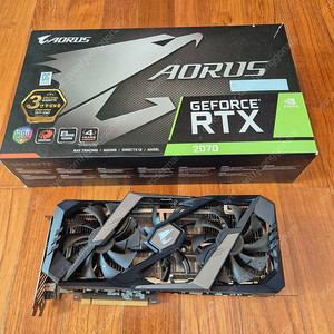 AORUS RTX2070 부품용 팝니다.