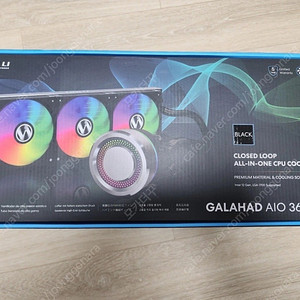 리안리 GALAHAD AIO360 새제품 블랙 (CPU 쿨러)