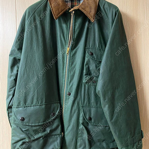 (36) 드레익스 Green Waxed Coverall Jacket