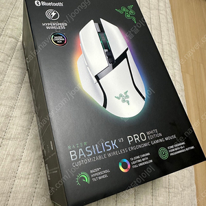 레이저 바실리스크 Basilisk V3 Pro 유무선마우스 RZ01-0462 미개봉