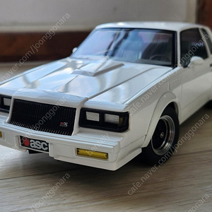 1:18 GMP 1987 뷰익 GNX X-Ray 화이트 색상 다이캐스트 판매합니다. 교쇼 오토아트 미니챔프 모형차