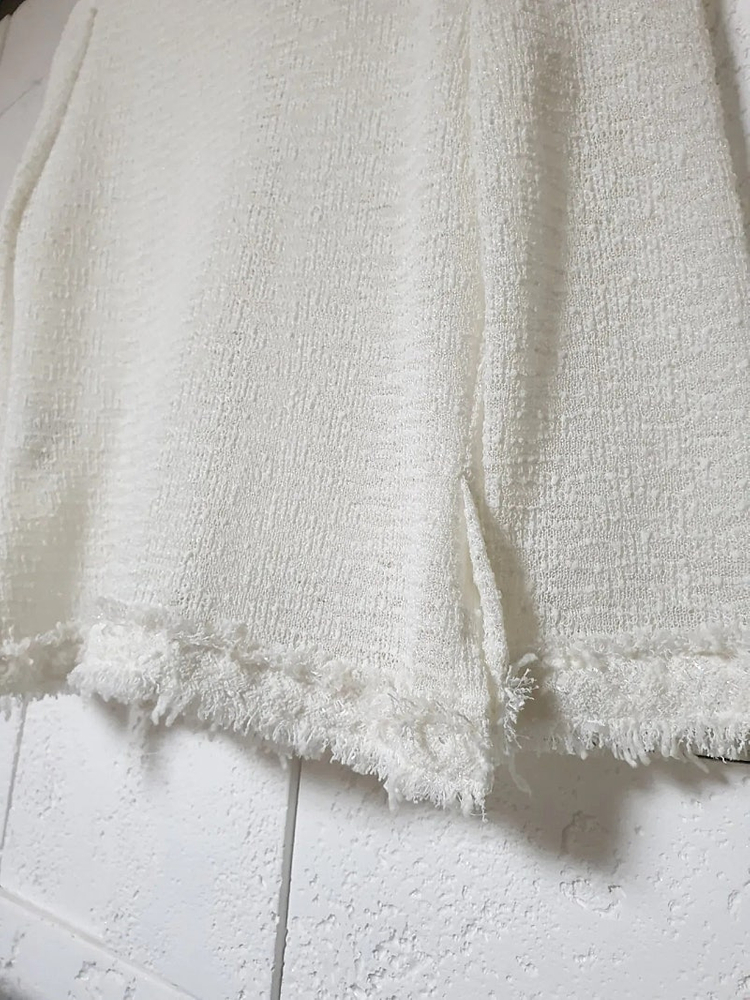 올리브데올리브 7부소매 트위드 가디건--7